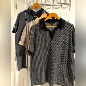 Lot of 3 Men’s Express polos. Size large